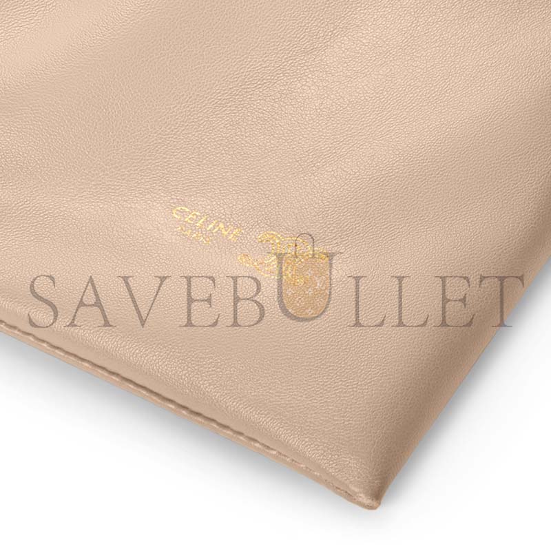Ce1i*e small crystal pouch in lambskin 123662j79.03sa (32*29*0.5cm)